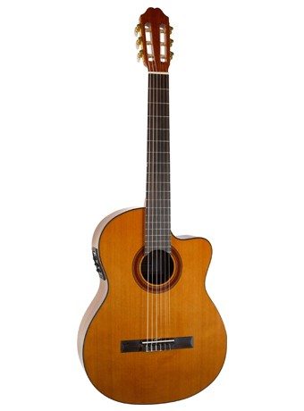 Katoh MCG40CEQ Cedar Classical Guitar with Pick Up