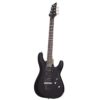 Schecter C6 Deluce Satin Black - Image 3