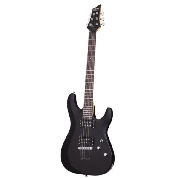 Schecter C6 Deluce Satin Black