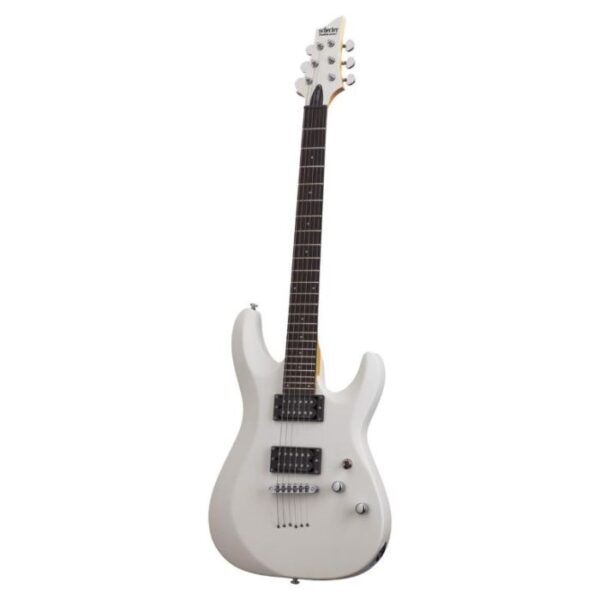Schecter C6 Deluxe Satin White