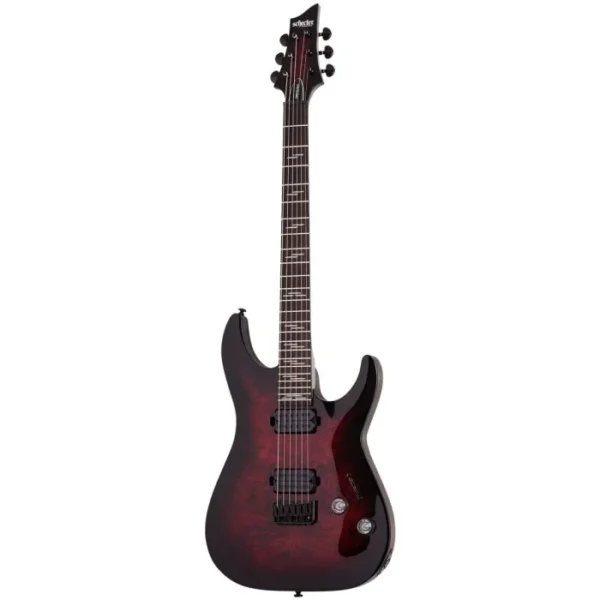 Schecter Omen Elite 6 Black Cherry Burst