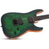 Schecter C6 Pro Aqua Burst - Image 2