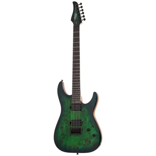 Schecter C6 Pro Aqua Burst